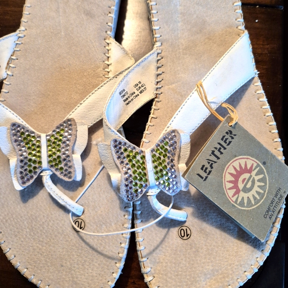 Womens Leather Sandals
